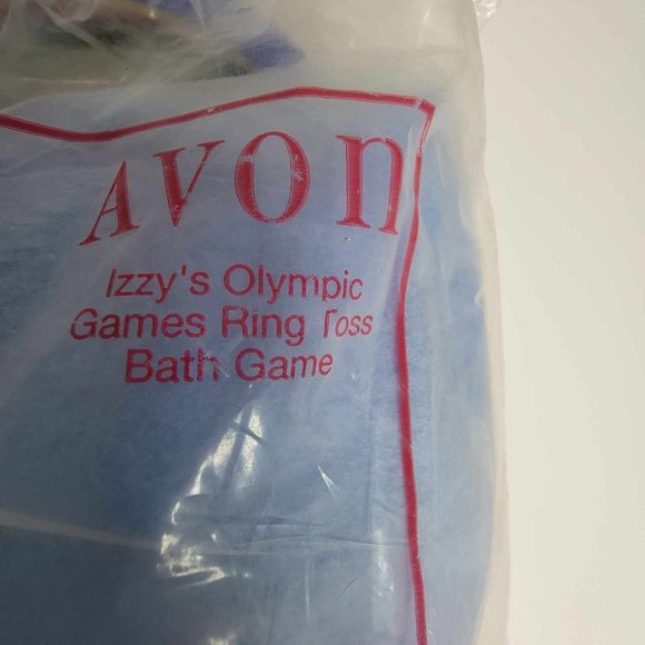 Vintage 1996 Atlanta Olympics Mascot Izzy Ring Toss Bath Game Avon - Picture 3 of 6